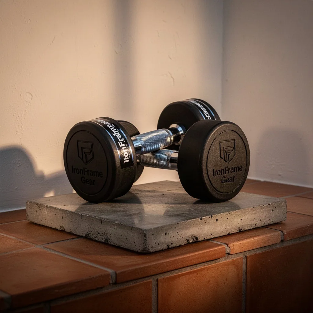 IronFrame Urethane Free Weight Dumbbell Pair